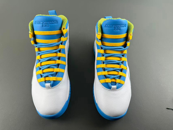 Air Jordan 10 Retro White Blue HJ6779 -112