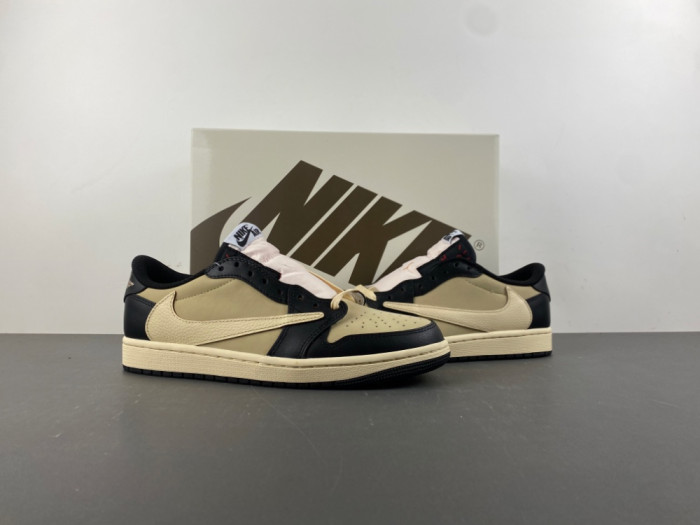 Travis Scott x Air Jordan 1 Retro Low OG Pale Vanilla DM7866-201