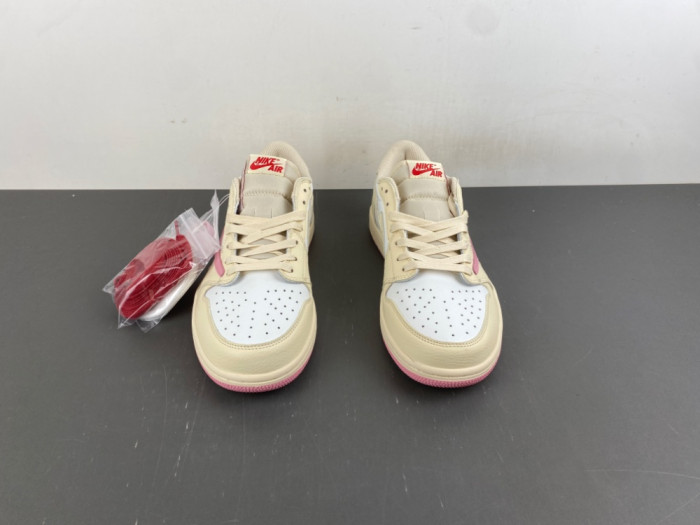 Air Jordan 1 Retro Low OG SP Travis Scott Shy Pink IQ7604-100