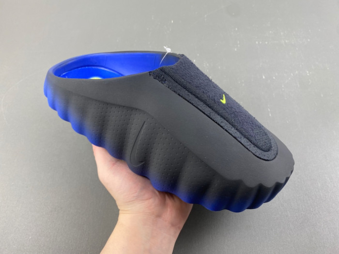 Nike Mind 001 Flyknit Slide Hyper Royal Black IR2175-400