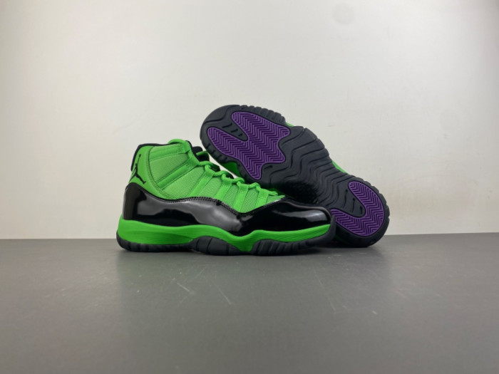 Air Jordan 11 Green and black CT8012-310