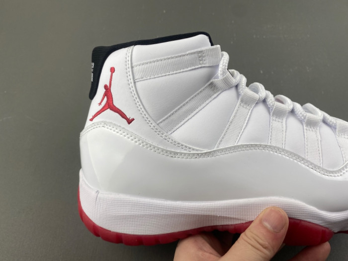 Air Jordan 11 white and red CT8012-160