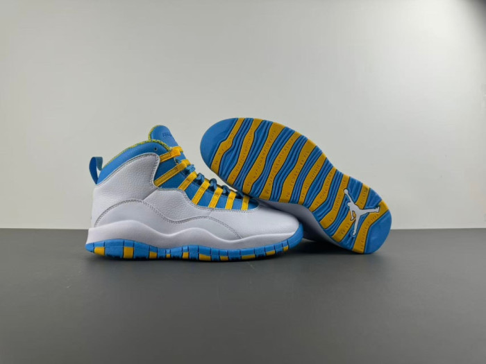 Air Jordan 10 Retro White Blue HJ6779 -112