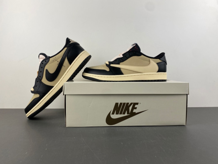 Travis Scott x Air Jordan 1 Retro Low OG Pale Vanilla DM7866-201