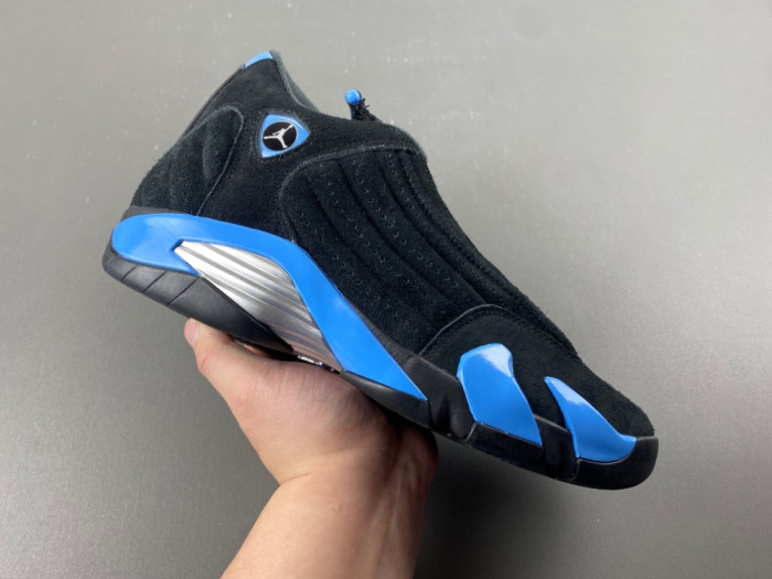 Air Jordan 14 "Black/University Blue" 487471-002