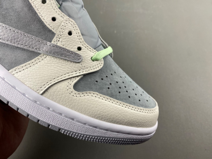 Travis Scott x Air Jordan 1 Low "Medium Olive"HQ2004-400