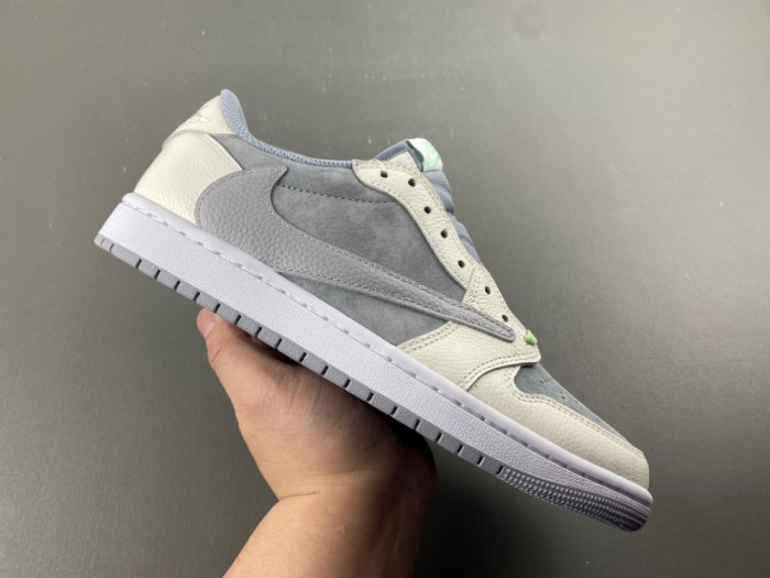 Travis Scott x Air Jordan 1 Low "Medium Olive"HQ2004-400