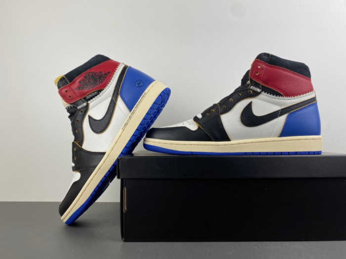 Air Jordan 1 Retro High OG SP Fragment x Union LA Varsity Red Sport Royal IO7847-002