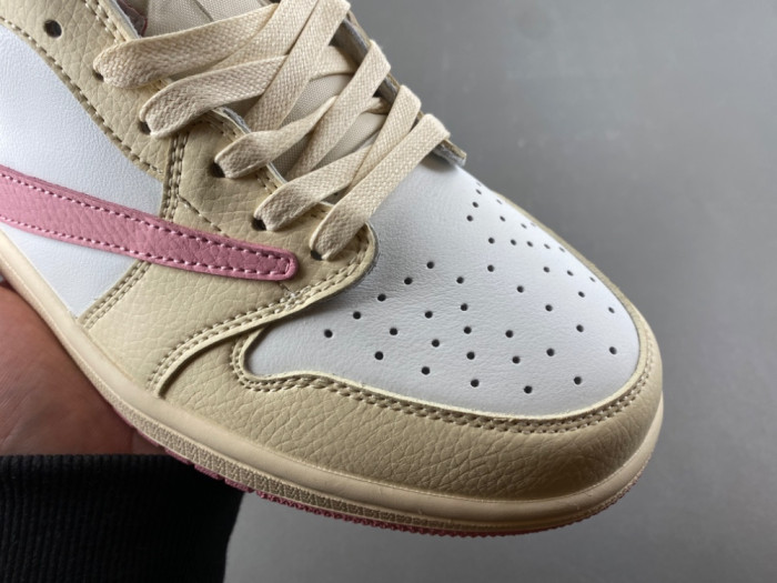 Air Jordan 1 Retro Low OG SP Travis Scott Shy Pink IQ7604-100