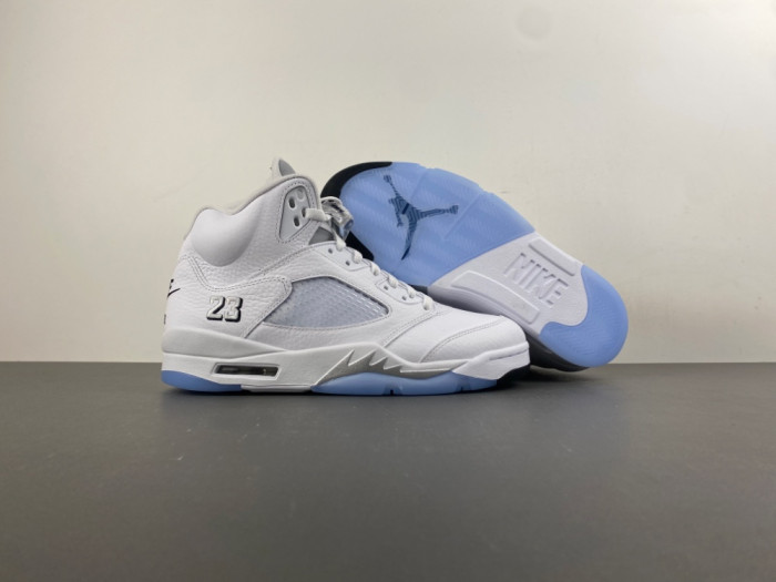 Air Jordan 5 Retro White Metallic (2026) HQ7978-103