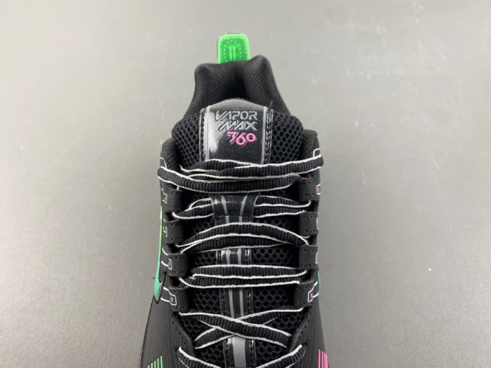Nike Air VaporMax 360 Black Green Strike Pink Blast CK2718-003