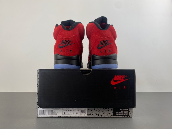 Air Jordan 5 Retro Raging Bull Red (2021) DD0587 - 600