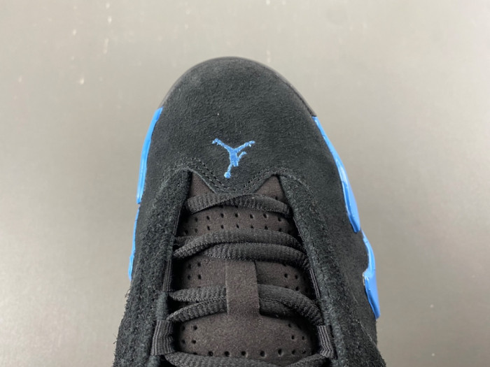 Air Jordan 14 "Black/University Blue" 487471-002