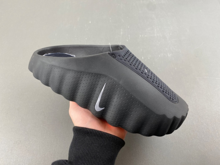 nike mind 001 slide black Chr0me hq4307-001