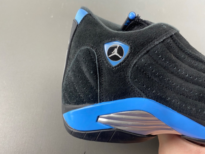 Air Jordan 14 "Black/University Blue" 487471-002