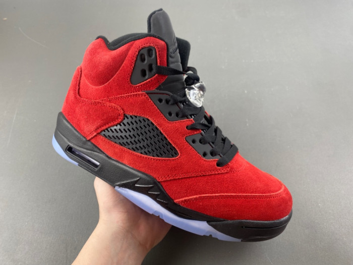 Air Jordan 5 Retro Raging Bull Red (2021) DD0587 - 600