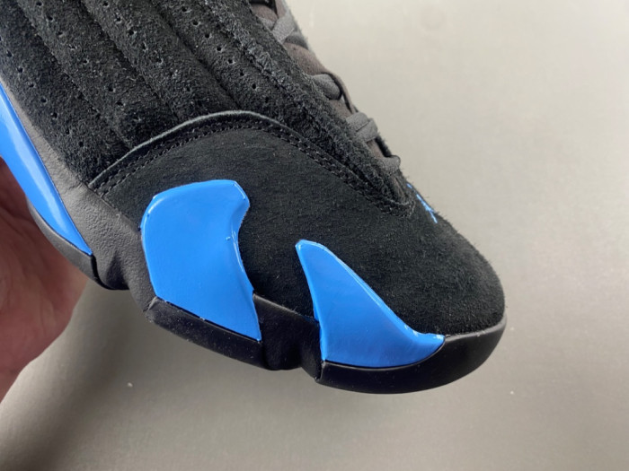 Air Jordan 14 "Black/University Blue" 487471-002