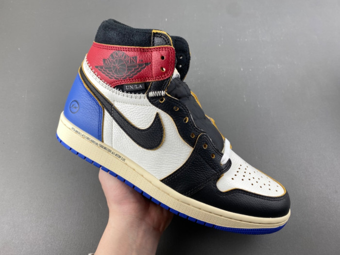 Air Jordan 1 Retro High OG SP Fragment x Union LA Varsity Red Sport Royal IO7847-002
