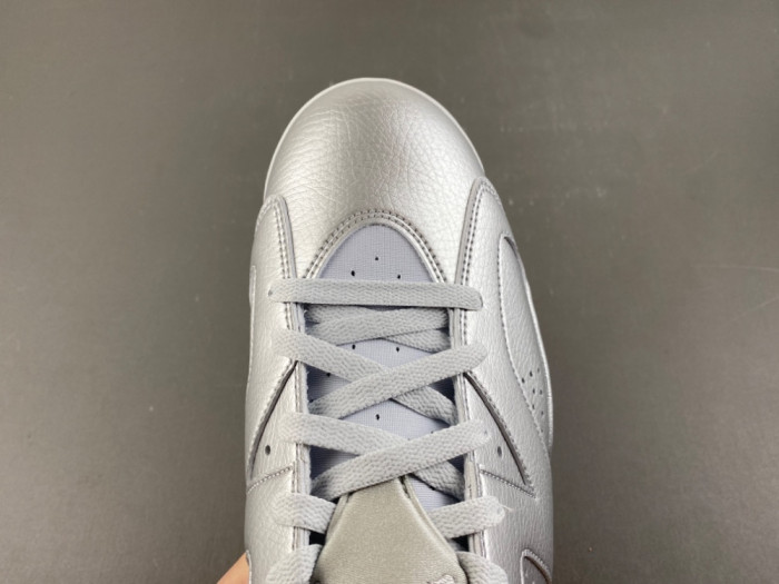Air Jordan 6 Retro PSG Paris Saint-Germain Silver IQ5135-001