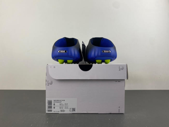 Nike Mind 001 Flyknit Slide Hyper Royal Black IR2175-400