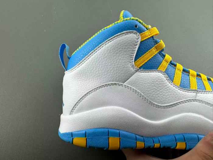 Air Jordan 10 Retro White Blue HJ6779 -112