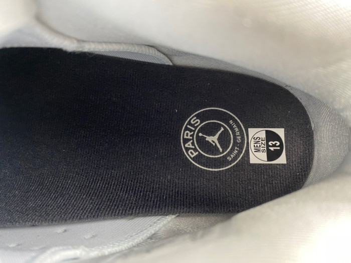 Air Jordan 6 Retro PSG Paris Saint-Germain Silver IQ5135-001
