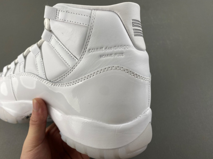 Air Jordan 11 Retro Comme des Garçons Homme Plus White IV7639-100