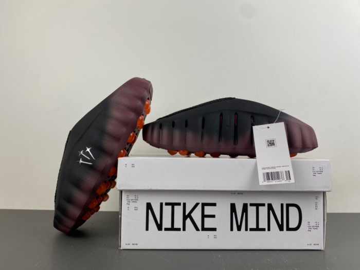 Nike Mind 001 Flyknit Slide Bronze Eclipse Total Orange IR2175-200