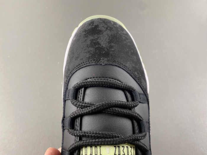 Air Jordan 11 Retro Black Barely Volt - IB1378-001