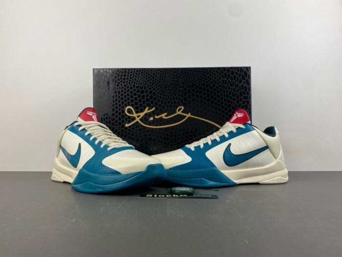 Nike Kobe 5 Protro Caitlin Clark Coconut Milk Spruce IZ1852-100