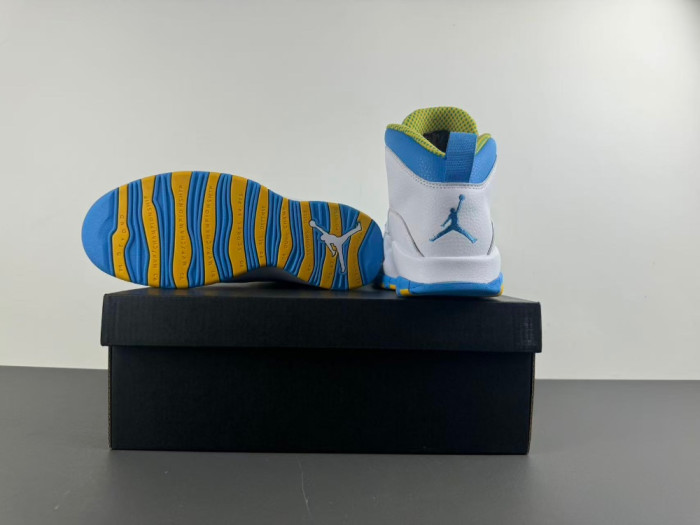 Air Jordan 10 Retro White Blue HJ6779 -112