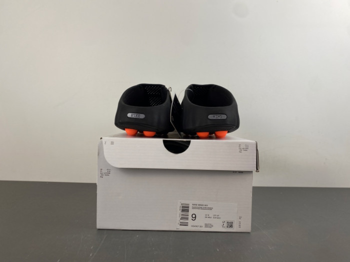 nike mind 001 slide black Chr0me hq4307-001