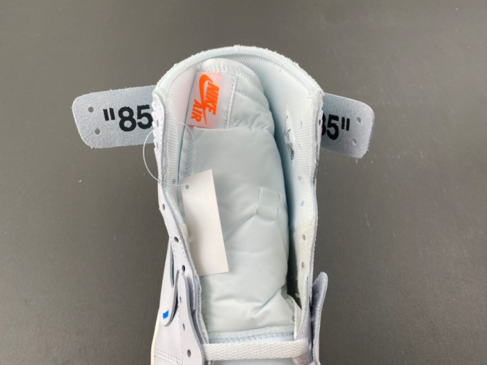 Virgil Abloh Archive x Air Jordan 1 Retro High Off-White Alaska AA3834-100