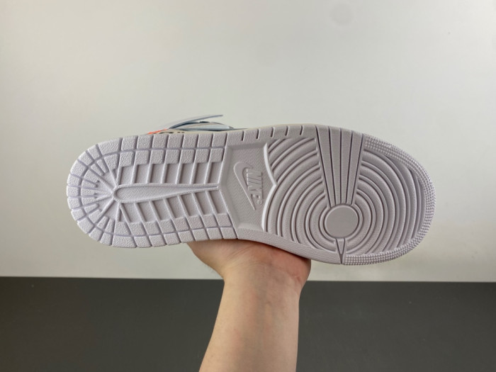 Virgil Abloh Archive x Air Jordan 1 Retro High Off-White Alaska AA3834-100