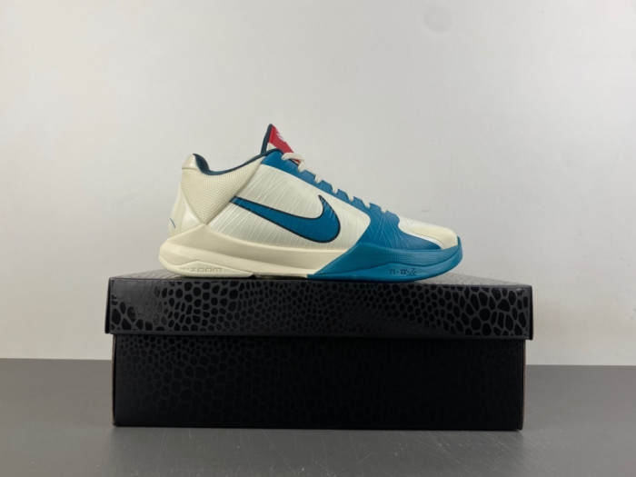 Nike Kobe 5 Protro Caitlin Clark Coconut Milk Spruce IZ1852-100