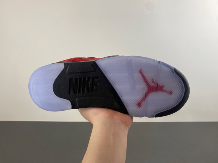 Air Jordan 5 Retro Raging Bull Red (2021) DD0587 - 600