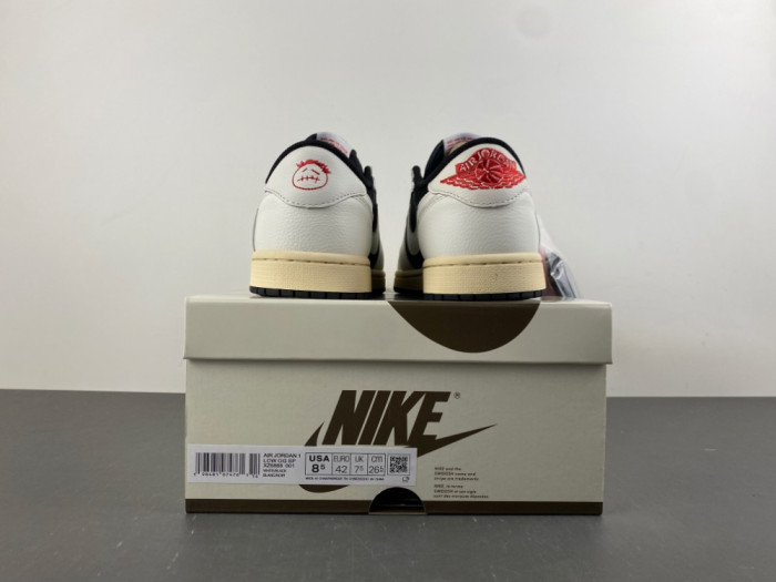 Travis Scott x Jordan Air Jordan 1 5.0 Low "Medium Olive"XZ6868 001