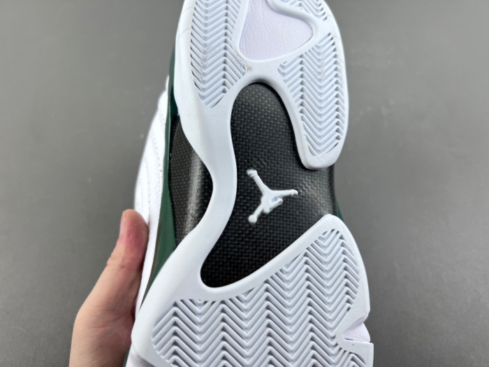 Air Jordan 14 Retro White Forest Green 311832-131
