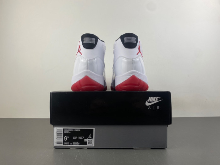 Air Jordan 11 white and red CT8012-160