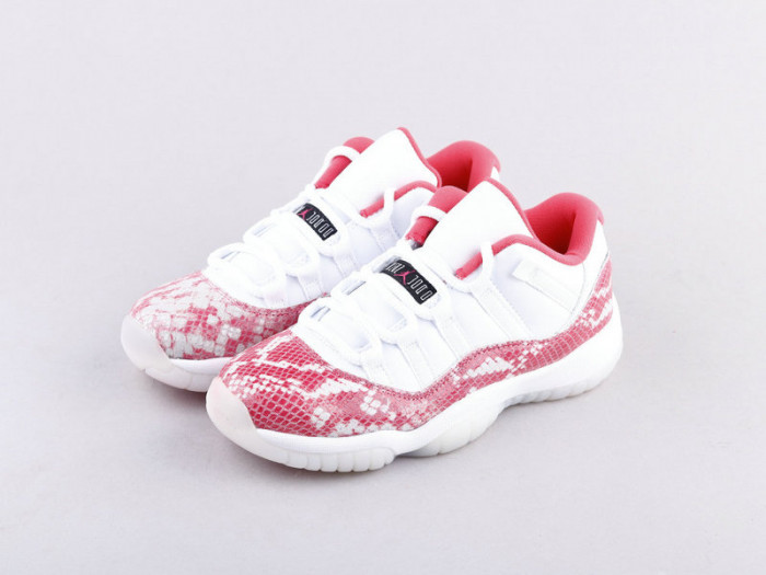 Air Jordan 11 Retro Low "Pink Snakeskin" AH7860 106