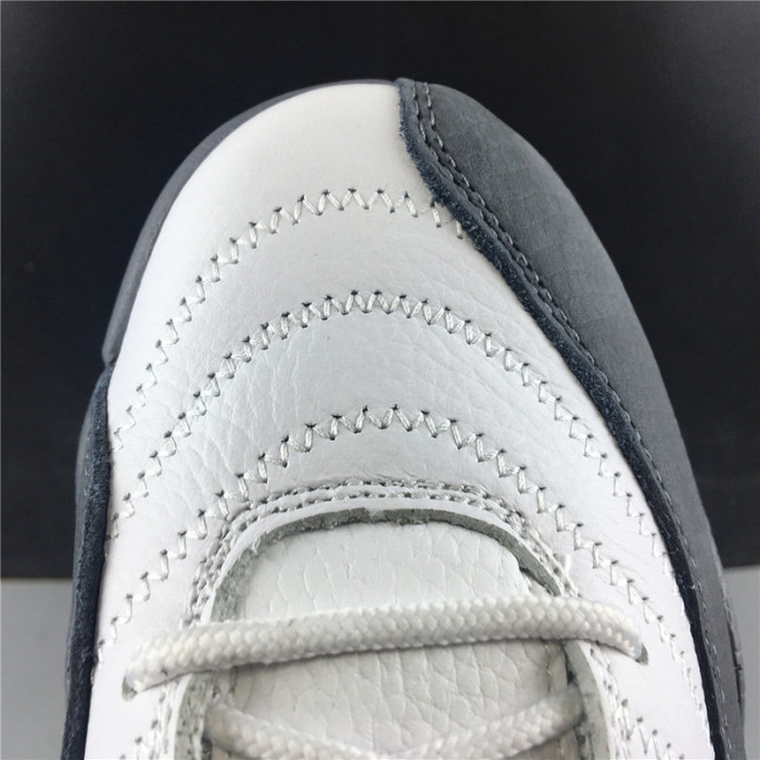 Air Jordan 12 White Dark Grey Gym Red 130690-160