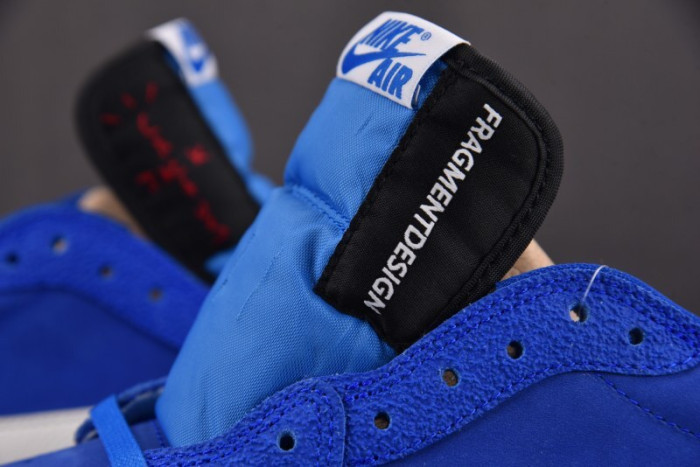 Air Jordan 1 Retro Low OG SP Fragment x Travis Scott Blue DM7866 - 400