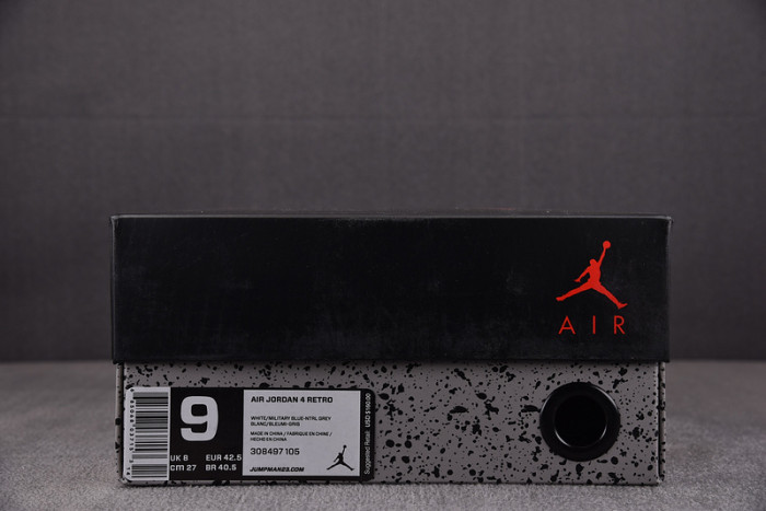 Air Jordan 4 Retro Military Blue (2012) 308497-105